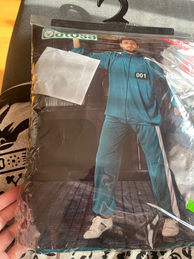 Disfraz El Juego del Calamar Jugador 001 Talla M-L