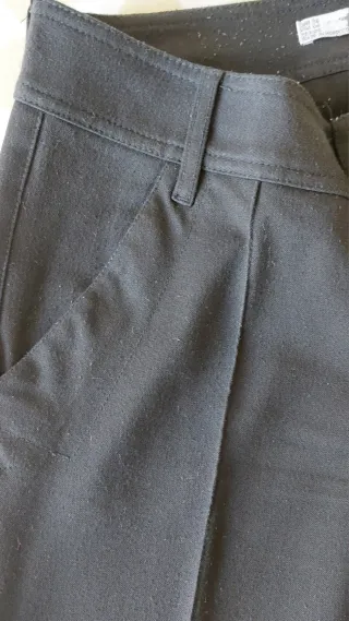 Pantalón Tfr Zara Negro