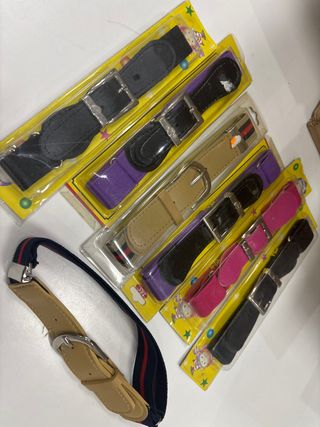Cinture elastiche per bambini (vari colori)