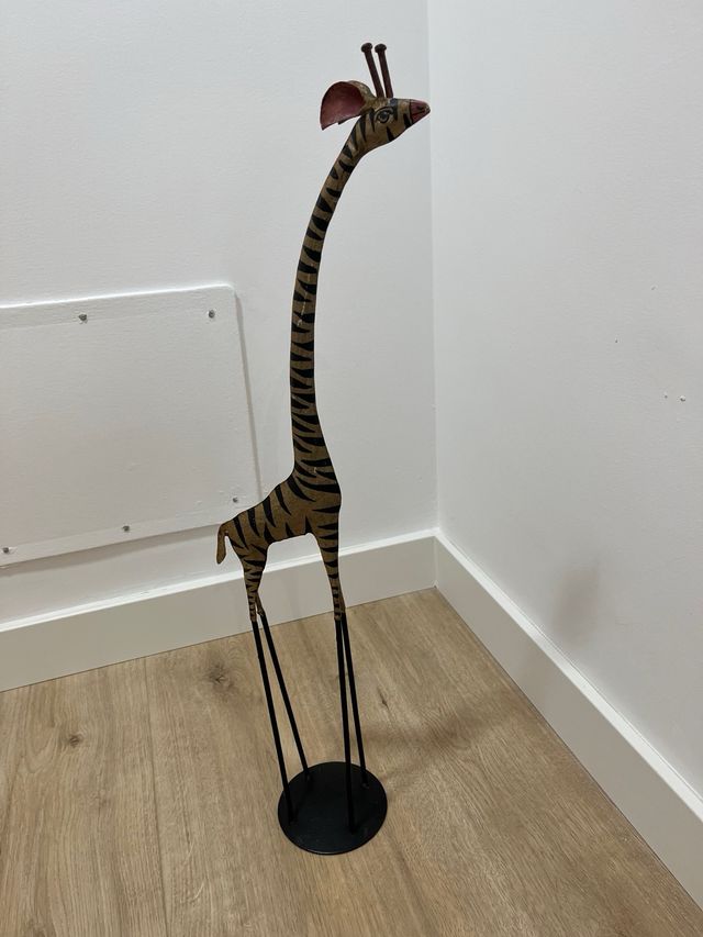 Figura Jirafa Étnica Decorativa