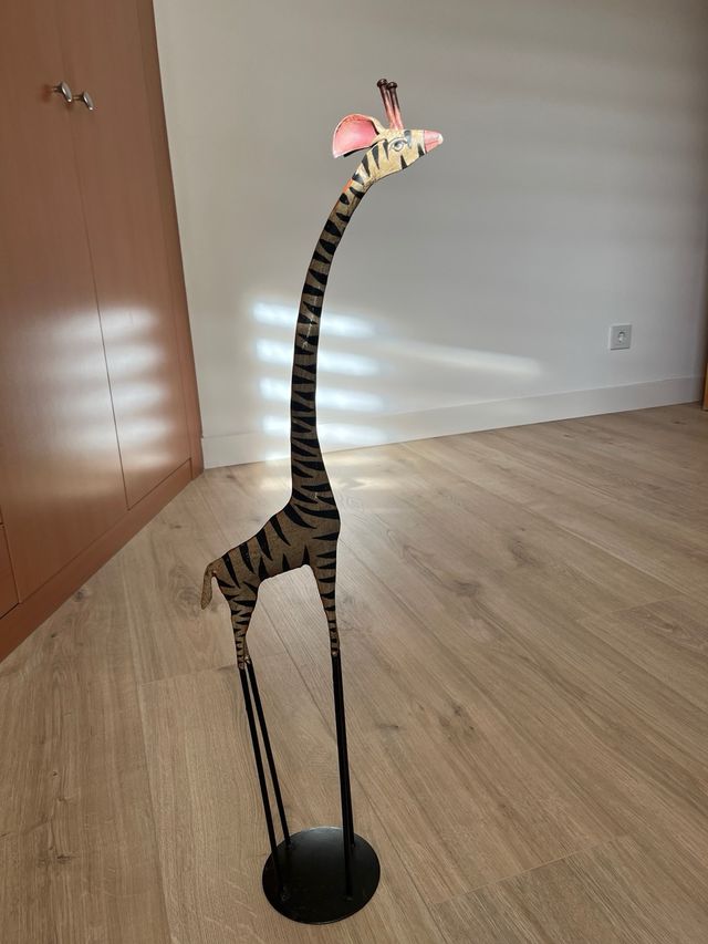 Figura Jirafa Étnica Decorativa