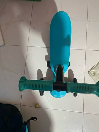 Monopatín infantil 3 ruedas azul