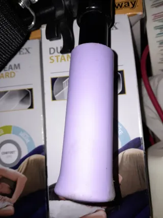 Patinete Oxelo Mid7 Negro/Lavanda