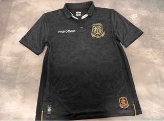 Camiseta Ecuador FEF 100 Años Negra