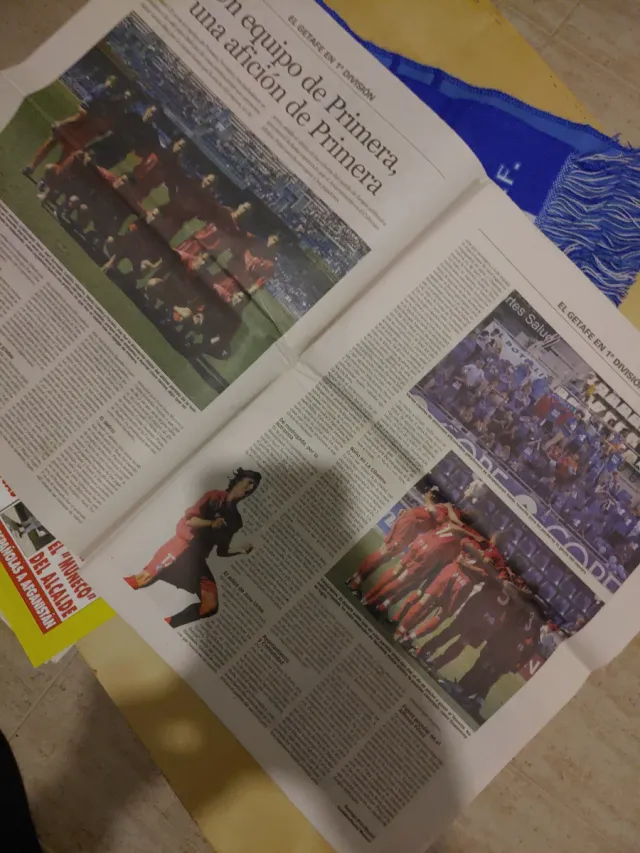 Lote Ascenso Primera División Getafe CF por 1 vez