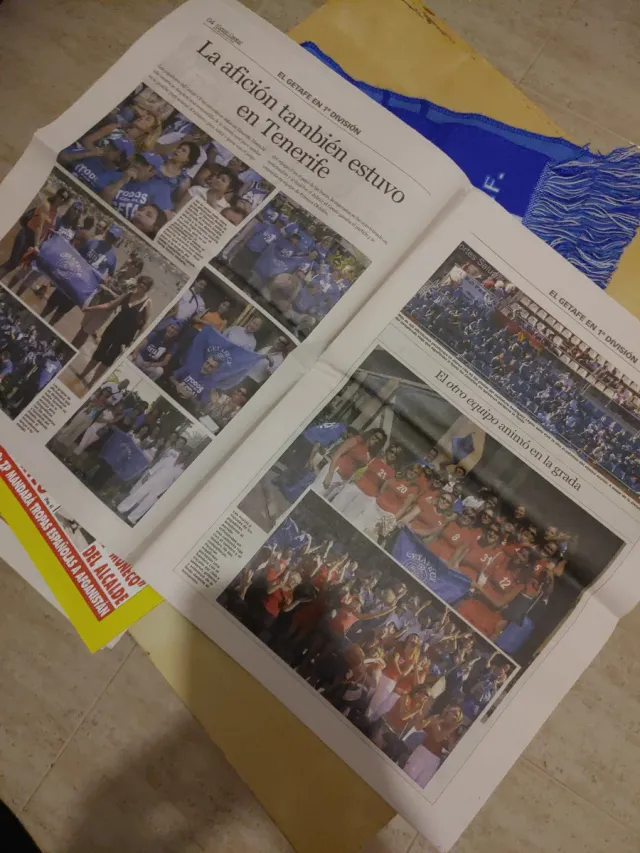 Lote Ascenso Primera División Getafe CF por 1 vez