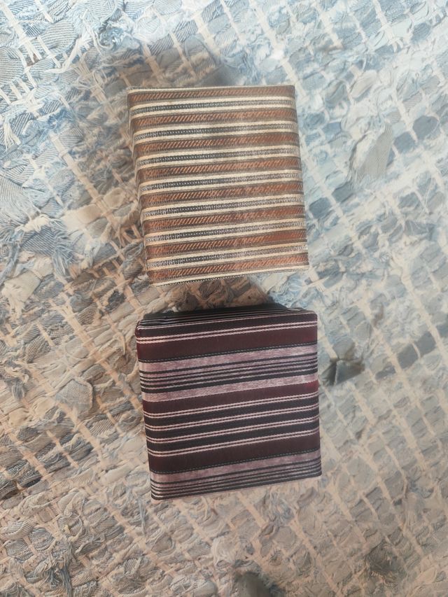 Conjunto Corbata y Gemelos Rayas