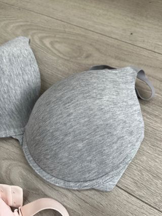 Pack 2 Sujetadores Push Up Algodón Mujer 90E