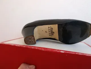 Tacones de baile negros