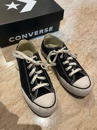 Zapatillas Converse Negras Talla 38