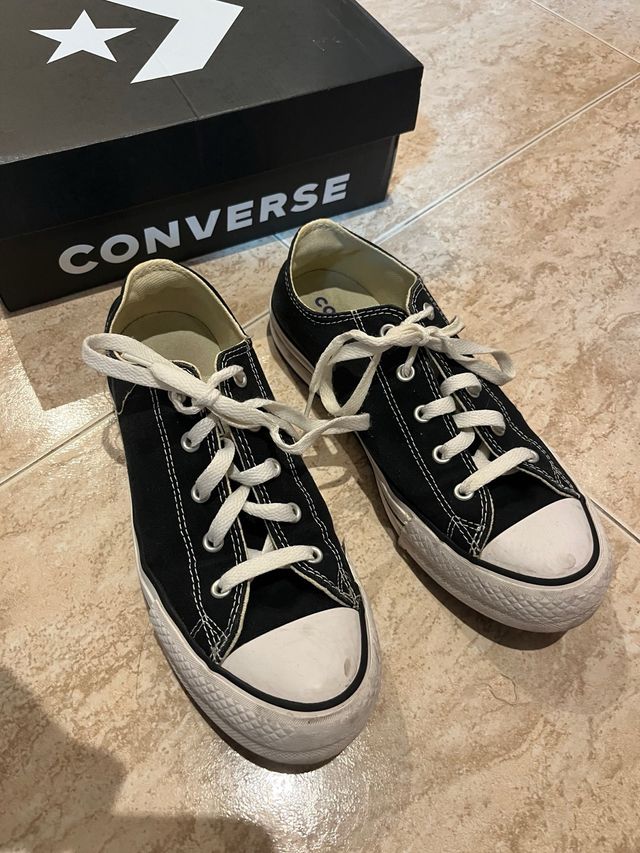 Zapatillas Converse Negras Talla 38