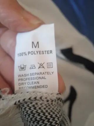 Maglione uomo bianco e nero taglia M