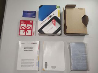 Nintendo 3DS XL Azul/Negro completa