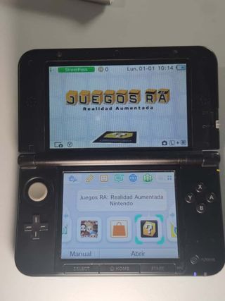 Nintendo 3DS XL Azul/Negro completa