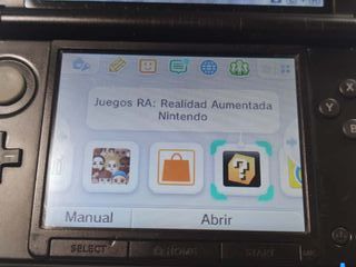 Nintendo 3DS XL Azul/Negro completa