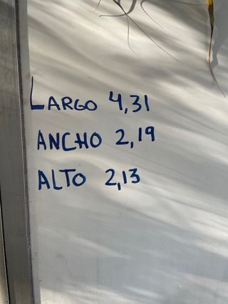 Caja cerrada para camión