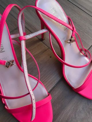 MY TWIN TWINSET Sandali Rosa Tacco Alto