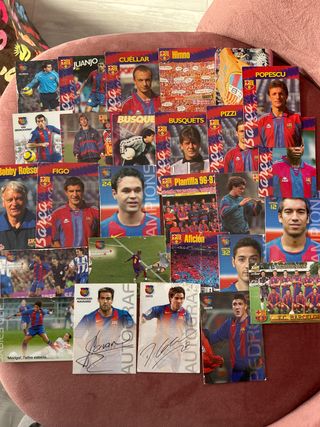 Lote cromos FC Barcelona