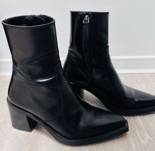 Botines Massimo Dutti Negros Talla 36