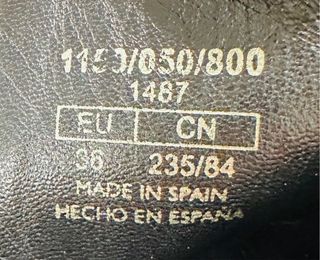 Botines Massimo Dutti Negros Talla 36