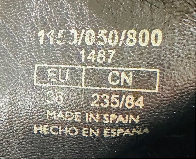 Botines Massimo Dutti Negros Talla 36