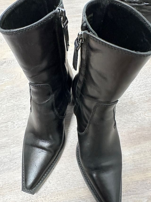 Botines Massimo Dutti Negros Talla 36