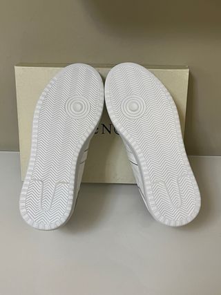 Scarpe donna Cafènoir vera pelle bianche