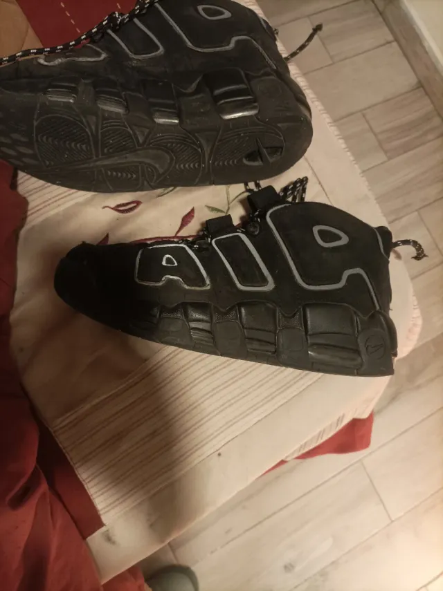 Deportivas Nike Air More Uptempo Negras
