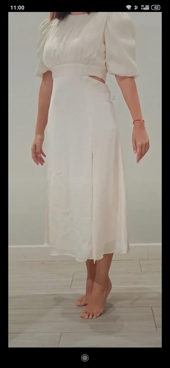 Vestido blanco de evento