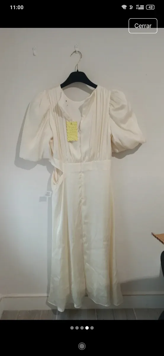 Vestido blanco de evento