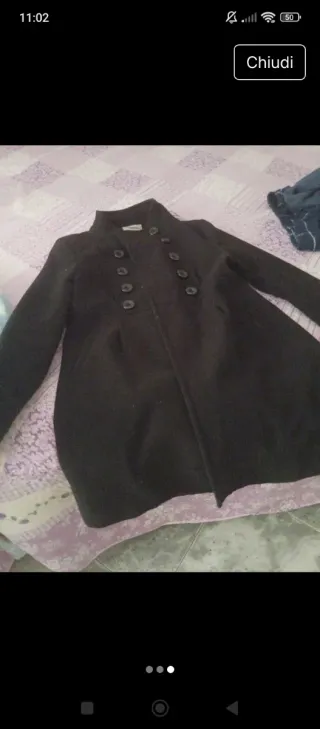 Cappotto donnataglia 46 ma non come dice wall xxxl
