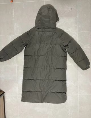 Anorak Stradivarius Largo Verde Oliva