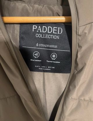 Anorak Stradivarius Largo Verde Oliva