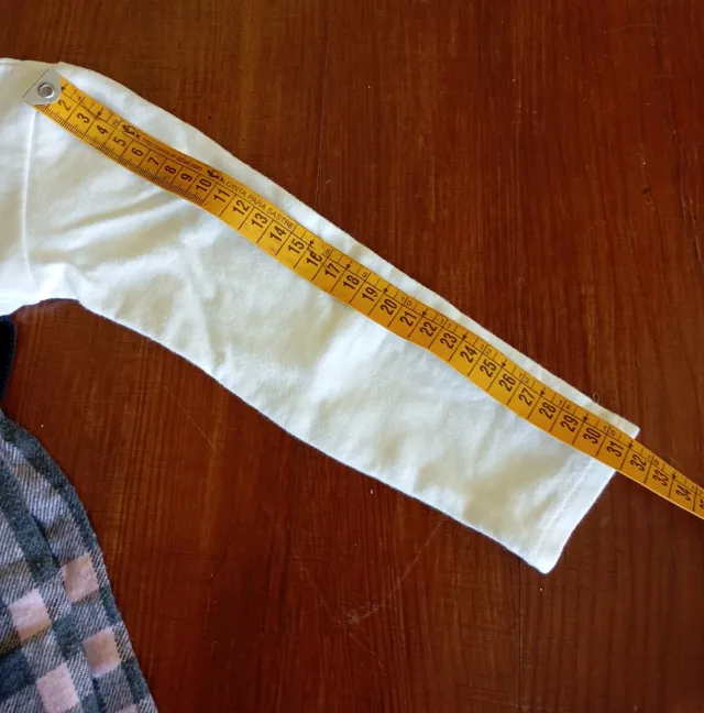 Vestido de cuadros para niña 2 años