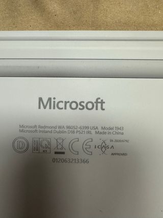 Portátil Microsoft Plata#213366