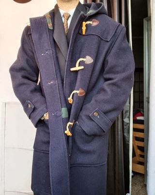 Cappotto Montgome Lennards Vintage Blu lana