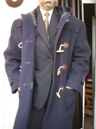 Cappotto Montgome Lennards Vintage Blu lana