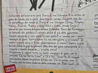 Diario di Schiappa il grande gioco.