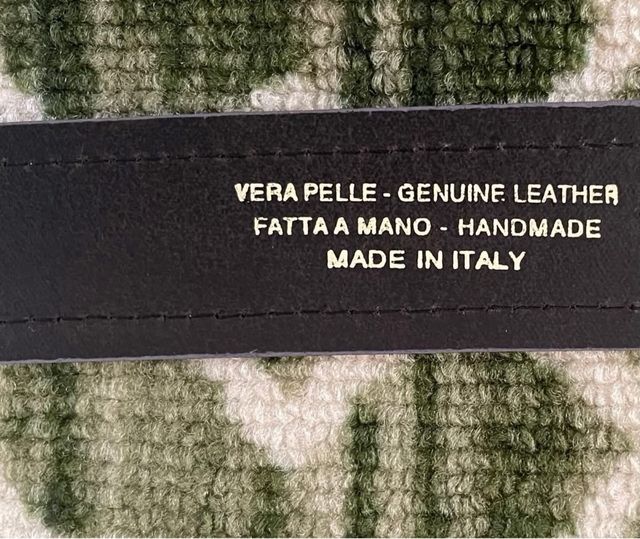Cintura vera pelle 110 cm