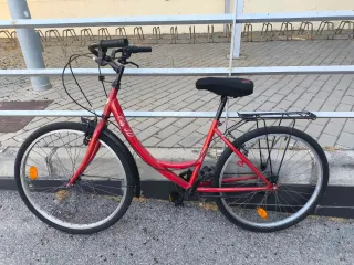 Bicicleta Paseo Roja City 40