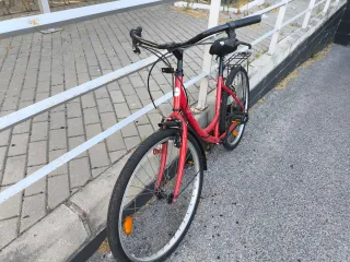 Bicicleta Paseo Roja City 40