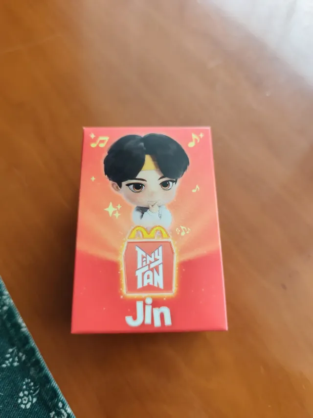 Jin BTS Tiny Tan McDonald's