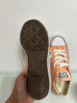 Zapatillas Converse Naranja Talla 38