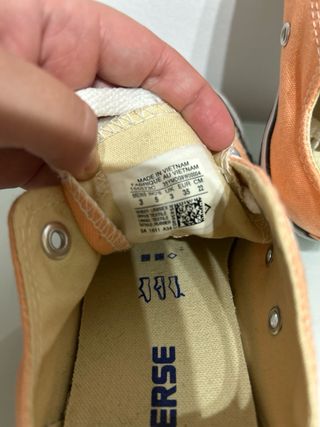 Zapatillas Converse Naranja Talla 38