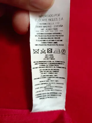 Chaquetón rojo ANTEA