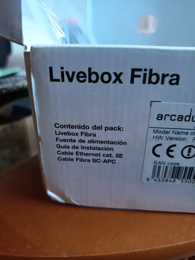 Router Livebox Fibra