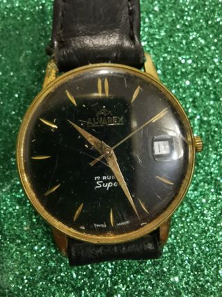 Orologio Alvarex nero con datario
