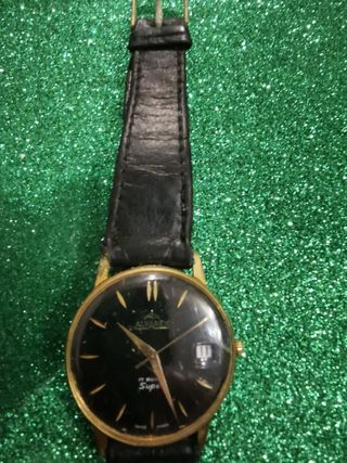 Orologio Alvarex nero con datario