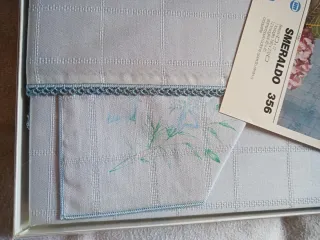 Tovaglia Cotone 12 Posti Vintage Floreale