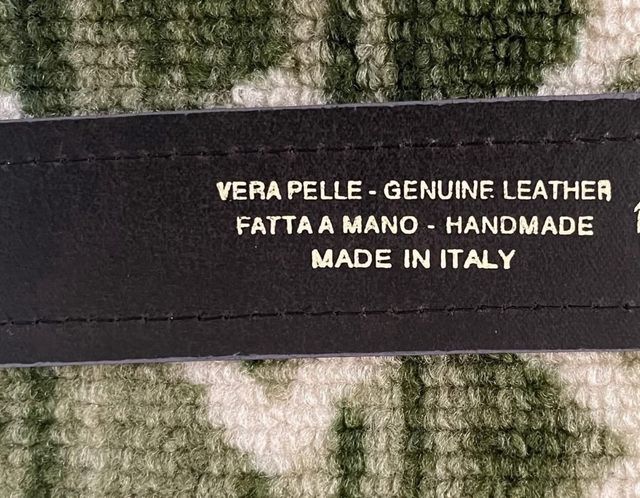 Cintura vera pelle 120 cm